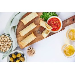 Vegetarische Crêpe – knuspriges vegetarisches Röllchen, Wooly Pâtisserie Brüssel