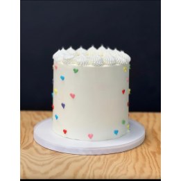 Gâteau orné d'un motif imprimé