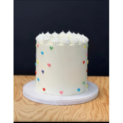 Custom birthday cake – Artisan layer cake Brussels, Wooly Pâtisserie