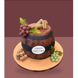 كعكة عيد ميلاد حسب الطلب – Layer Cake حرفية في Bruxelles، Wooly Pâtisserie
