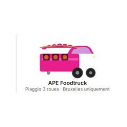Portuguese pastry foodtruck for corporate event Brussels