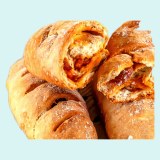Хліб з чоризо - португальський pão com chouriço, Wooly Pâtisserie Bruxelles