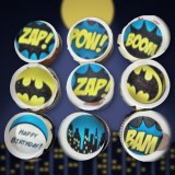 كب كيك مخصص من Wooly، سلسلة Batman