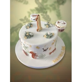 Number cake chiffré pour un anniversaire