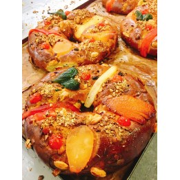 Bolo Rei – portugiesischer Königskuchen mit kandierten Früchten, Wooly Pâtisserie Brüssel