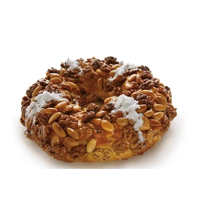Bolo Rainha – Gâteau portugais aux noix et amandes, Wooly Pâtisserie Bruxelles