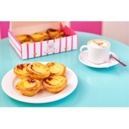 Herzhaftes Pastel de Nata – portugiesische Mini-Quiche aus Blätterteig, Wooly Pâtisserie Brüssel