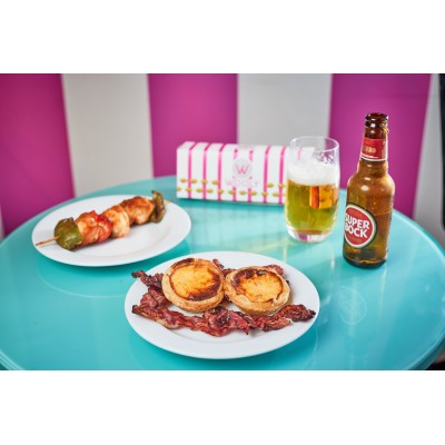 Pastel de Nata Salé – Mini quiche feuilletée portugaise, Wooly Pâtisserie Bruxelles