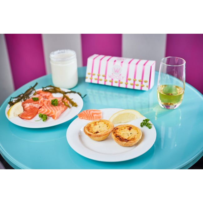 Pastel de Nata Salé – Mini quiche feuilletée portugaise, Wooly Pâtisserie Bruxelles